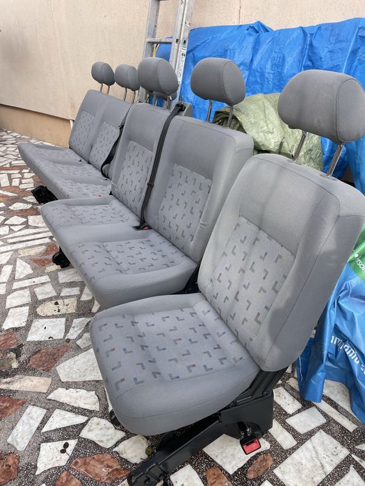 Banchete interior VWTransporter T5 Caravelle 3Lcuri 2Locuri 1 loc