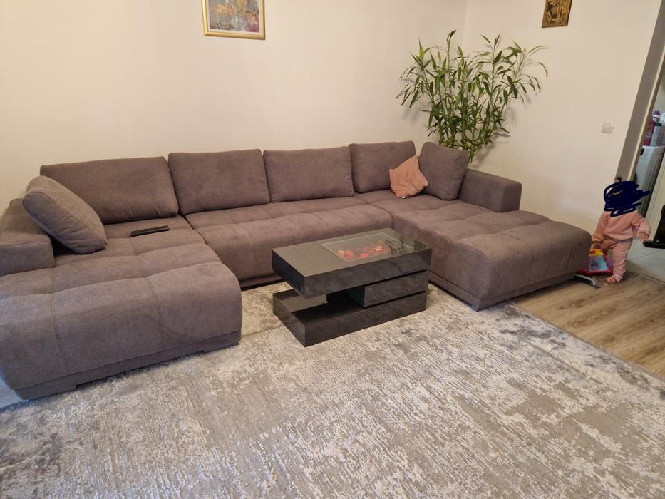 Colțar extensibil Monza Mobexpert gri