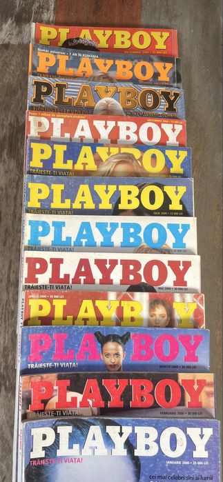 Colectie reviste Playboy - 12 lei buc.