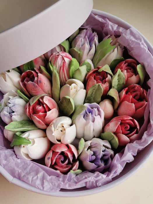 Зефирные букеты.