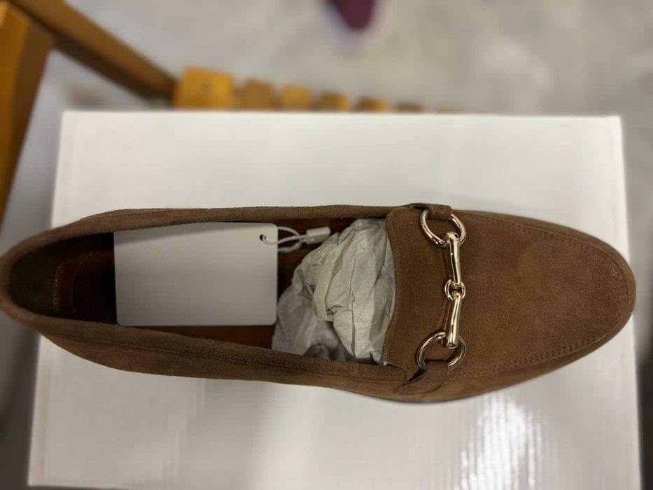 Дамски мокасини Sergio Bardi от естествен велур