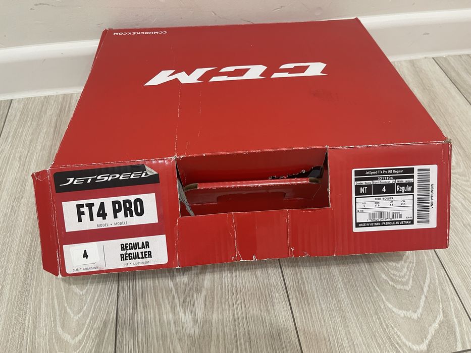 Коньки, JetSpeed 4pro, размер 37,5