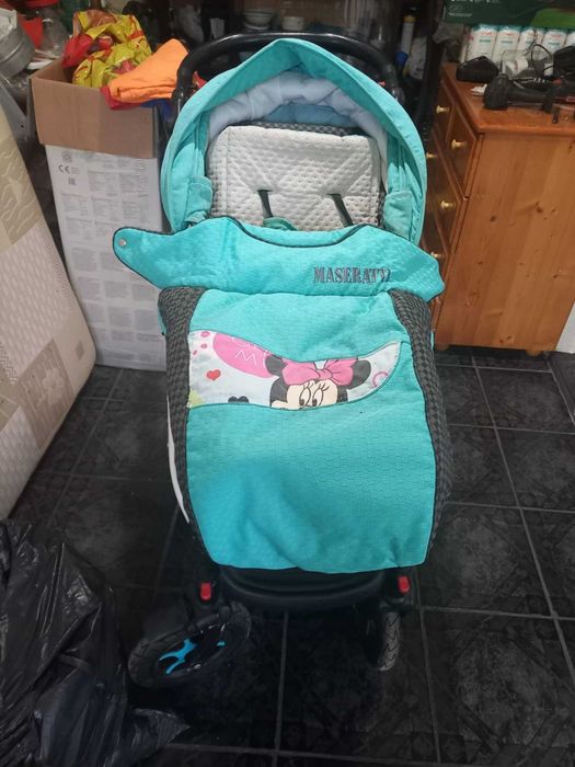 Бебешка количка MAZERATI 3в1
