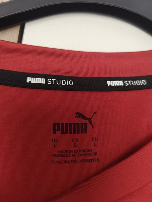 Puma размер Л нова блуза цвят брик