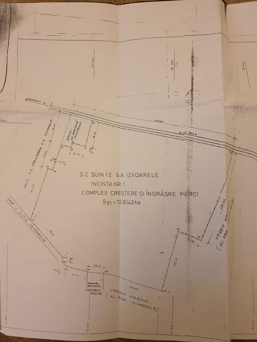 FERMA cu teren de 25 ha de vanzare loc Izvoarele jud GIURGIU