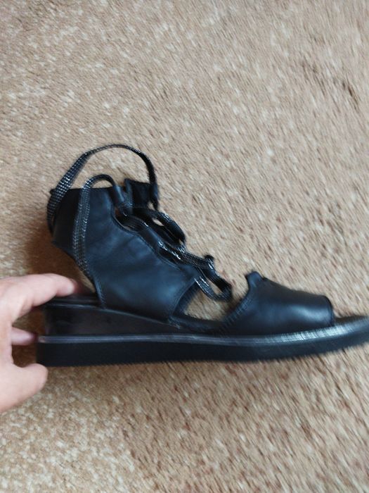 Дамски сандали естествена кожа 38