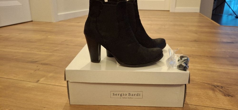 Botine piele naturală 39