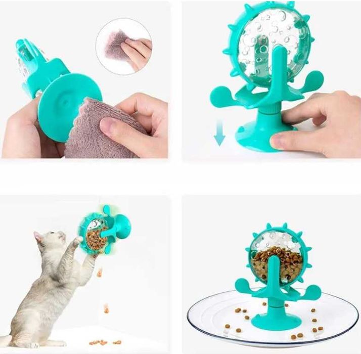 Интерактивная игрушка кормушка для кошек и собак