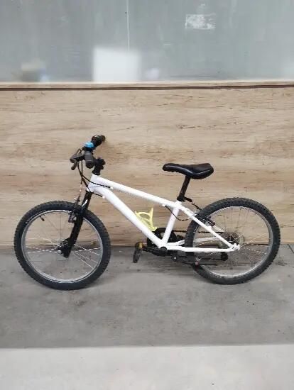 Bicicletă Mtb Explore 120 20" alb copii - (SecondHand) Decathlon