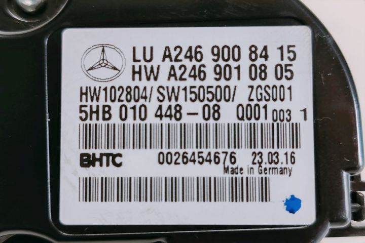 Panou comanda AC  A2469008415 / A2469010805 Mercedes-Benz B-Class W24