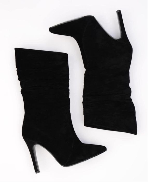 Ботильоны черные (производство Турция) 40 размер