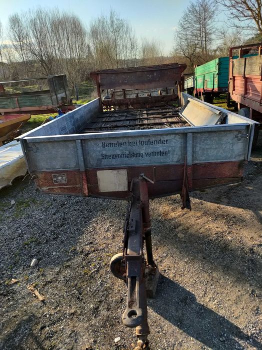 Remorca de gunoi 3.5 t mig de gunoi 3.5 t obloane tabla 3 lanturi