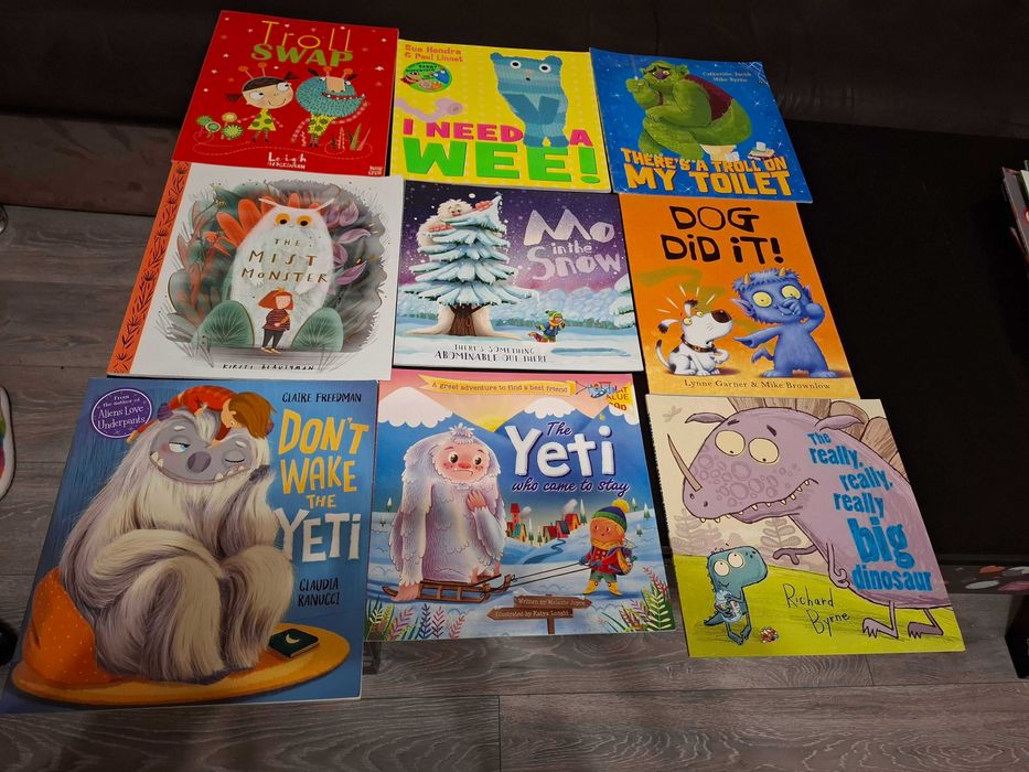 Много детски книжки на английски език