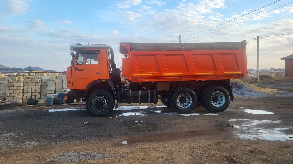 Услуги камаз с прицепом