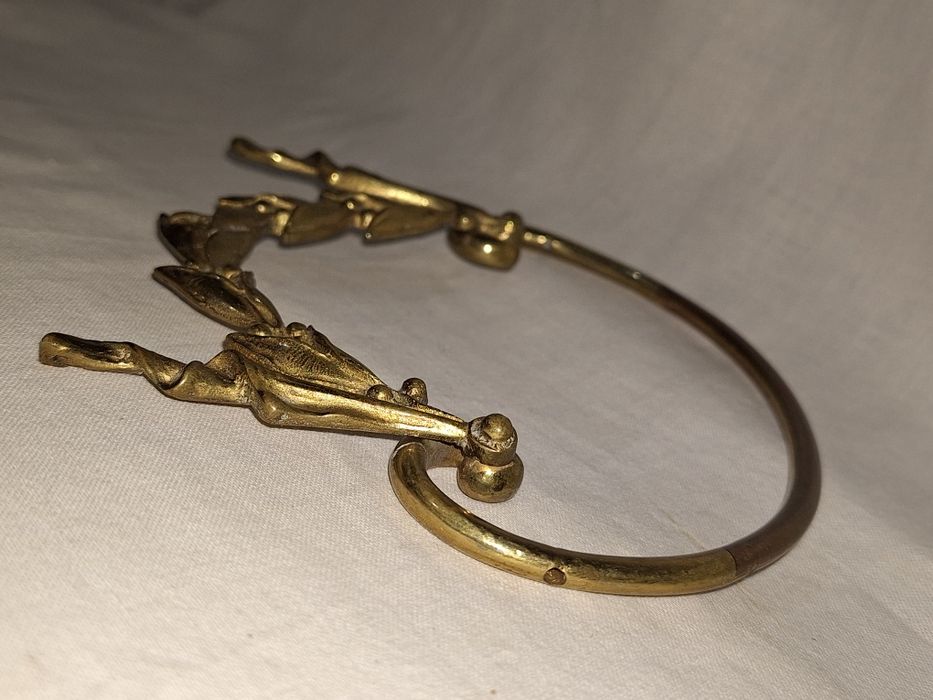 Стари френски бронзови апликации орнаменти с позлата