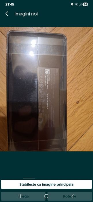 Docking Station Dell D3100 USB 3.0 Ultra HD/4K Triple Display