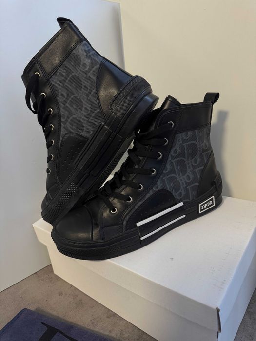 Adidasi D i o r Essentials B23 HIGH-TOP, Produs Nou - Full Box Premium