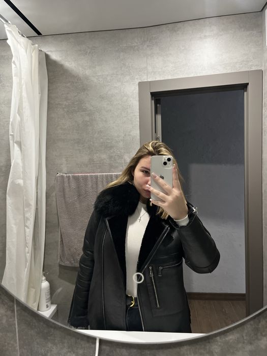 Дубленка авиатор