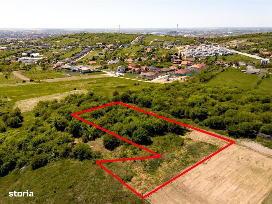 RECO Teren intravilan pentru investitie 2414 mp -dealuri Oradea