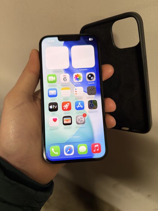 Vand iPhone 13 black 100% bateria