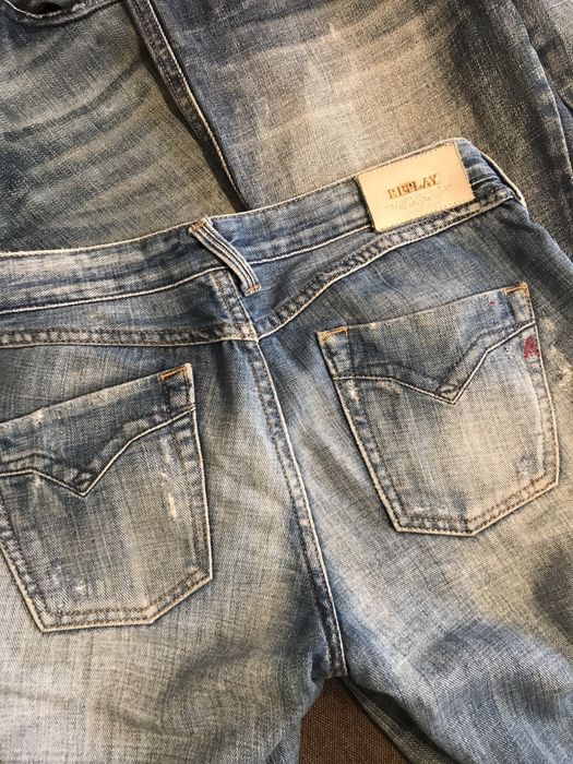 Lot 3 perechi jeans blugi Replay Diesel