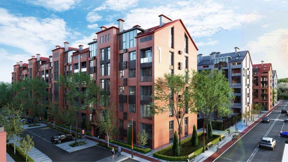 ЖК Grand City 2х ком коробка кирпичный дом 6 этажка с лифтом 1 этаж