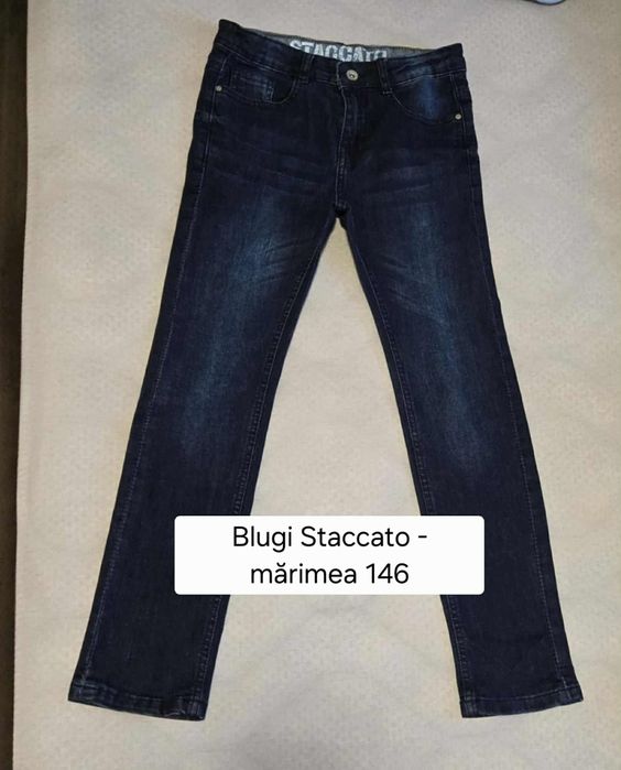 Blugi băieți Staccato, Slim fit - mărimea 146, stare ca Noi