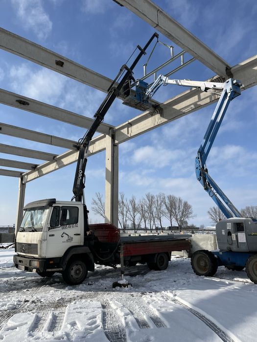 Транспорт с Кран и Самосвал! Услуги с Мини Багер и бобкат!