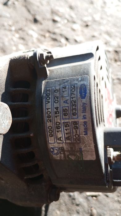 Alternator Smart fourtwo motor 0.6i,0.7i