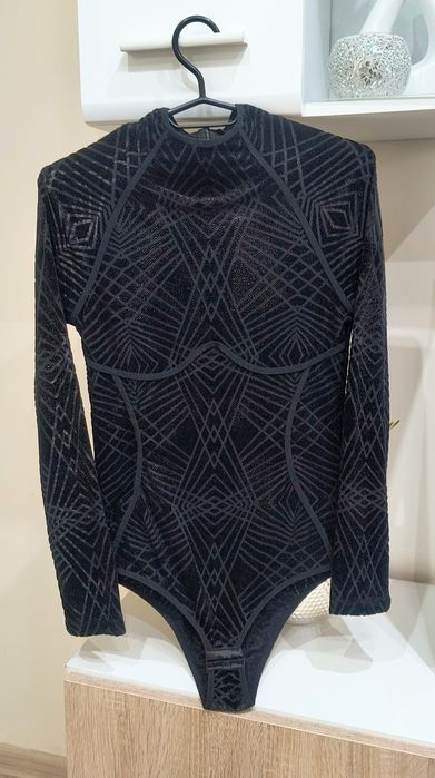 Блестяща блуза боди Caramella Fashion / Топ бюстие Junona сет Recharge