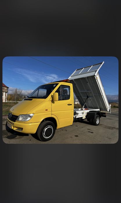 Mercedes sprinter 413 macara+bascula