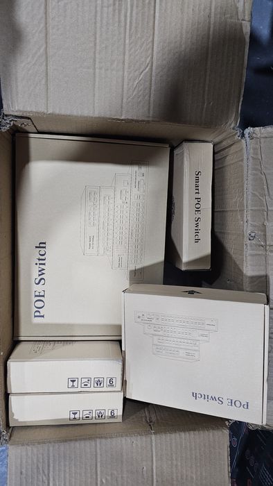 Poe Switch/ Сетевой коммутатор Poe/ Extender