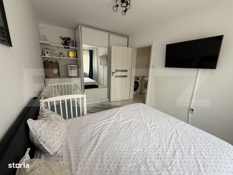 Apartament modern cu 2 camere, renovat complet, loc de parcare, zona e