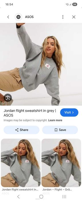 Дамски суичър Nike Air Jordan, S