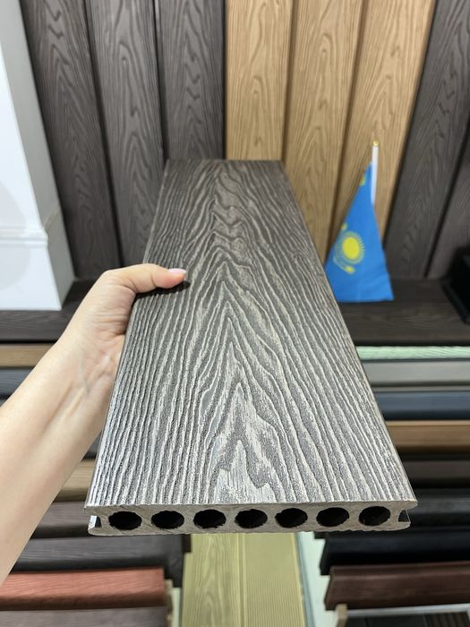 Террасная доска из ДПК, терраса, декинг, уголок, фасадная, заборная