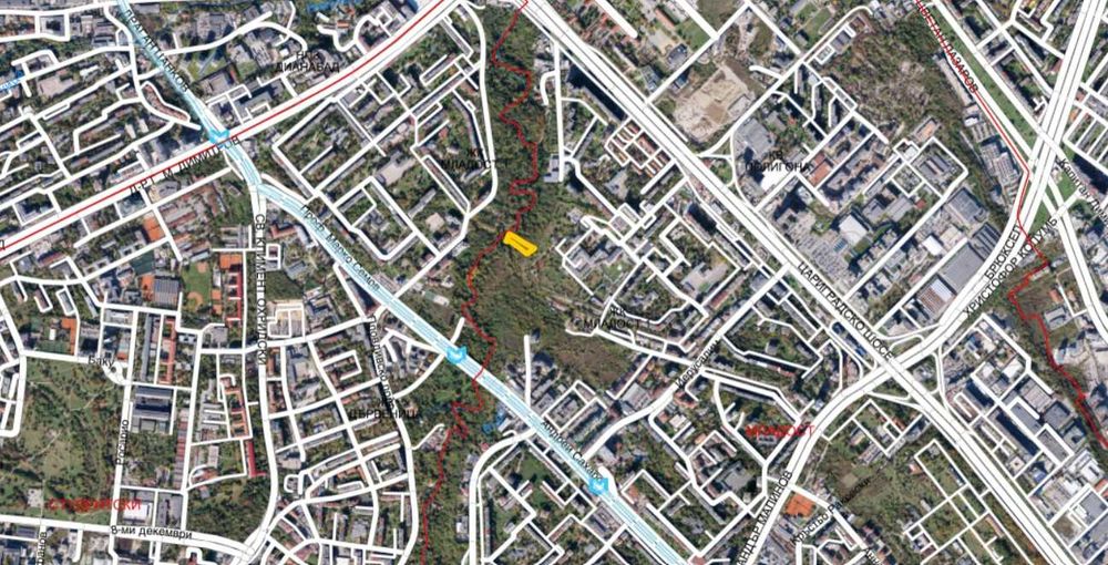 Продава се Парцел в София, Младост 1 - 2055 кв.м за 49 €/кв.м - Снимка #3