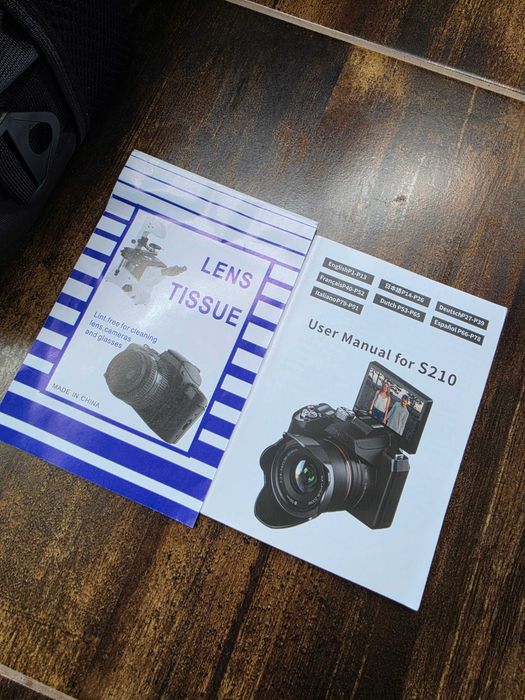 Комплект цифров фотоапарат NBD S210 S.Чисто нов.