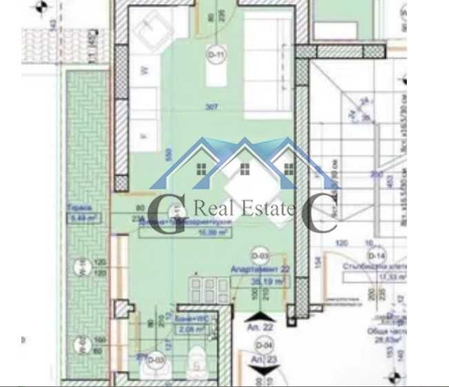 Продава се Едностаен апартамент в Варна, Погреби - 35 кв.м за 1938 €/кв.м - Снимка #7