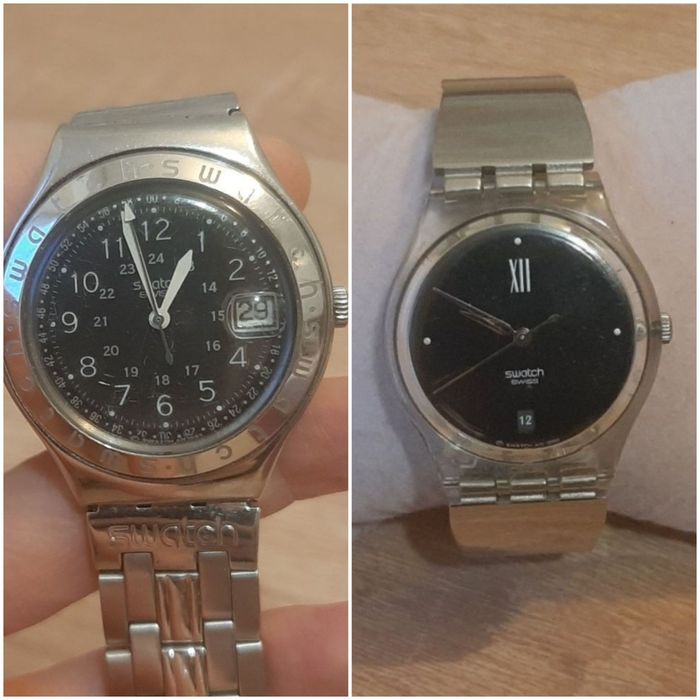 Ceas Swatch Irony Stainless Steel /  Ceas Swatch Vintage "Ventre"GB155