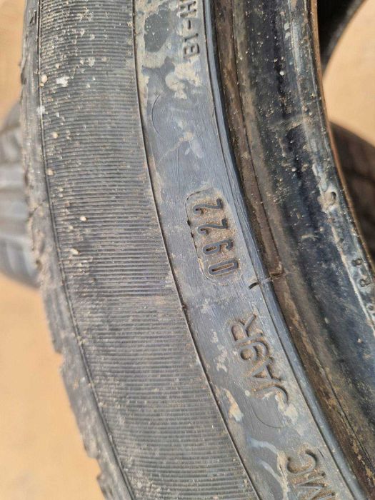 2 Dunlop R18 255/45 Летни гуми  DOT0922