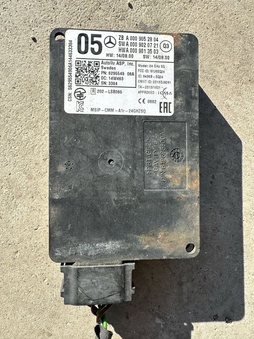 Радар сензор Mercedes benz C W205 ML W166