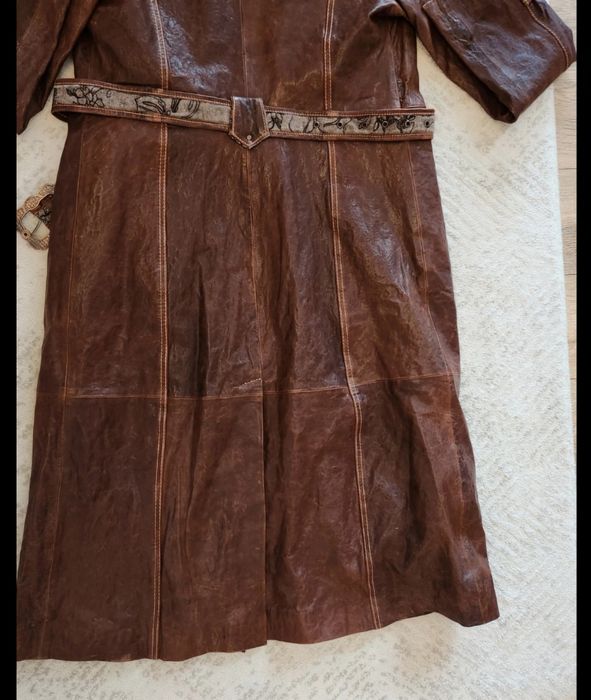 Haina de piele naturala