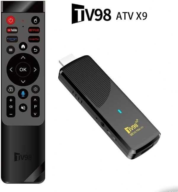 Нов на Български TV98 Android TV 14 Ultra HD 4K 8K 2GB RAM 16GB ROM 5G