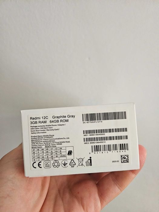 Xiaomi redmi 12C 64 Gb nou la cutie.