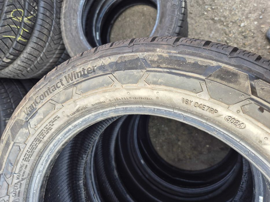 2 Anvelope M+S - 225/55/17C - Continental - CA UNELE NOI DOT 2024