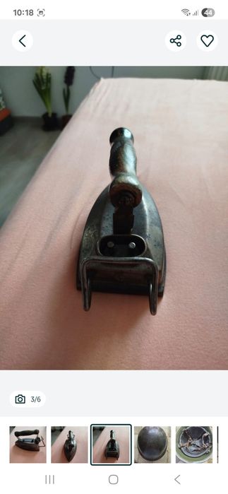 Obiecte vintige,casca,fier de calcat,scrumiera