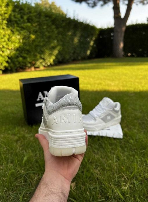 Adidasi AMIRI MA 1 Gri - Pietricele - Full Box