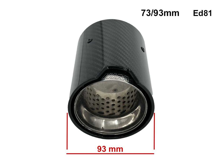 Tips de evacuare BMW M Carbon 73/93mm Tipsuri tobe de eșapament