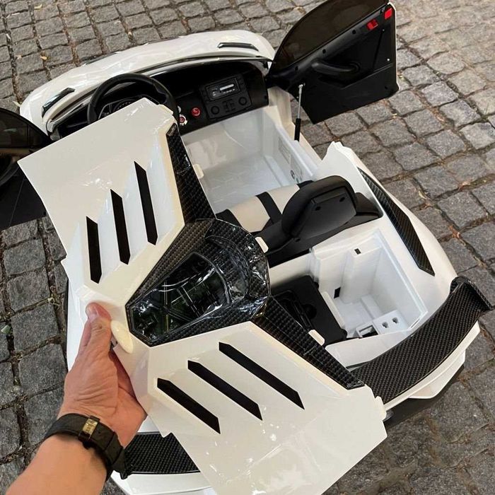 Двуместна КОЛА Licensed Lamborghini Aventador SVJ 24V с функция дрифт
