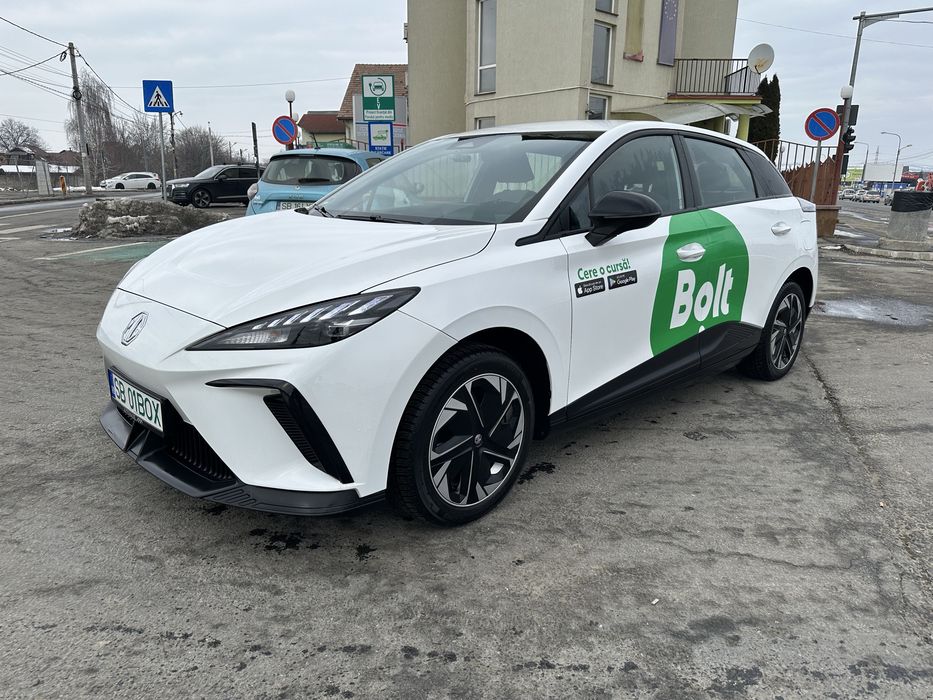 MG4 electric 2025  Bolt Uber Sibiu